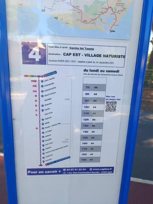 Studio Au Cap D'Agde Dans Les Pinedes ภายนอก รูปภาพ