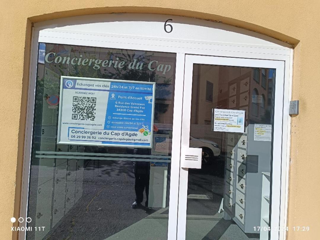 Studio Au Cap D'Agde Dans Les Pinedes ภายนอก รูปภาพ